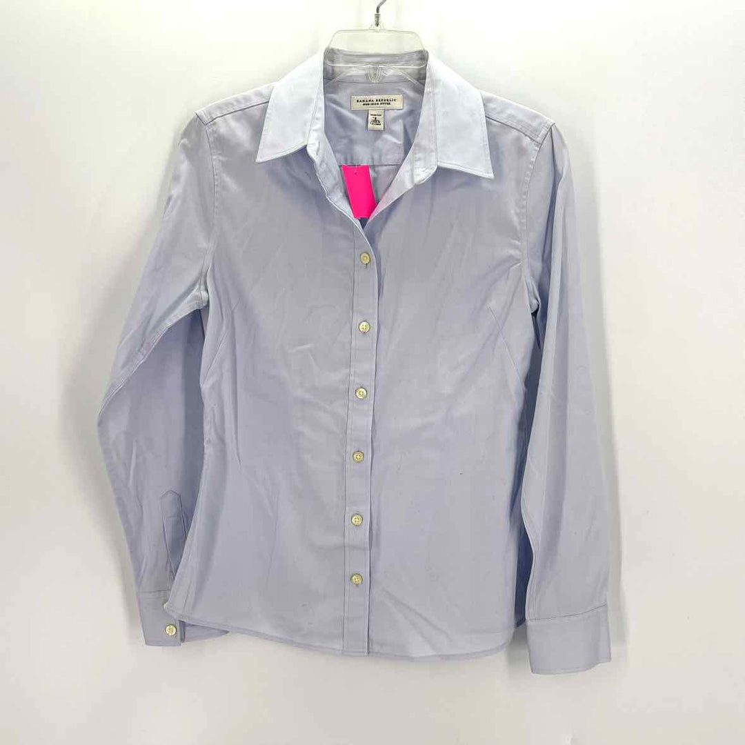 Size 6 Banana Republic Light Blue Dress