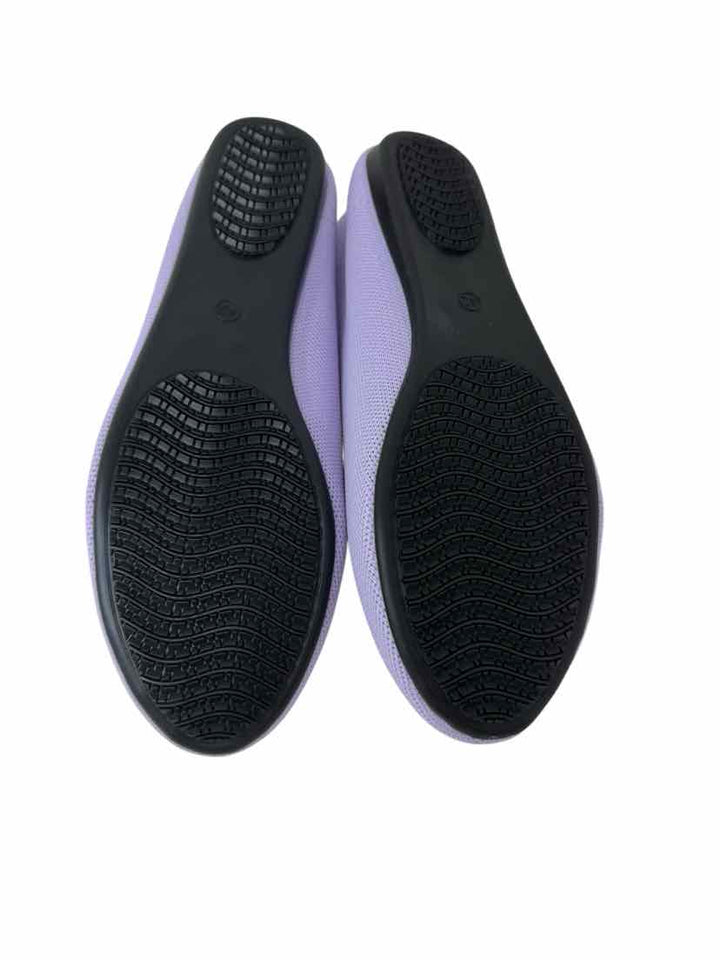 Shoe Size 42 Lavender Knit Flats