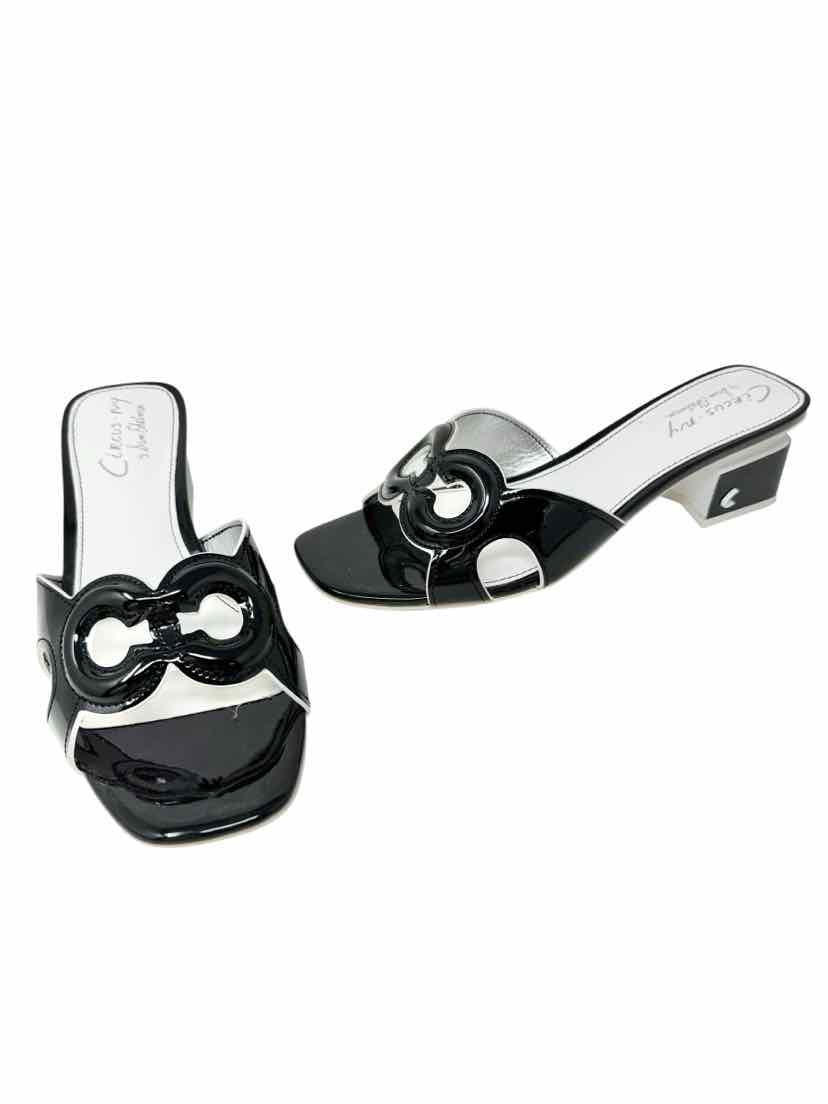 Shoe Size 7.5 Sam Edeleman Black Sandals