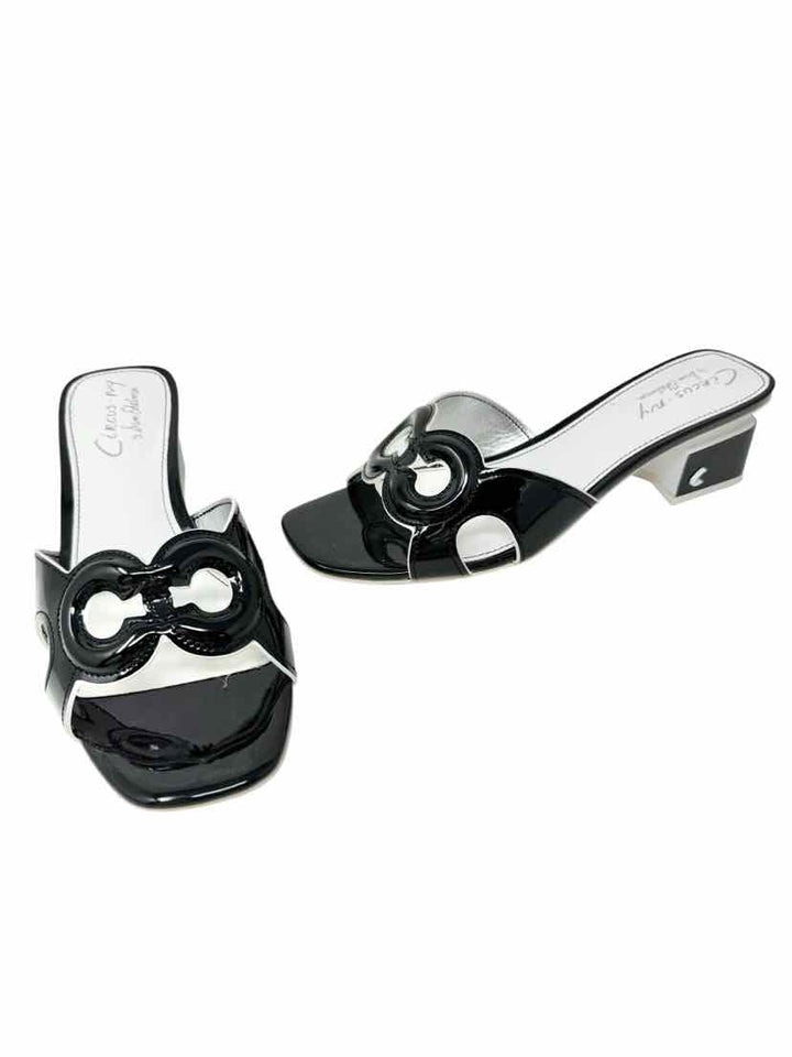 Shoe Size 7.5 Sam Edeleman Black Sandals
