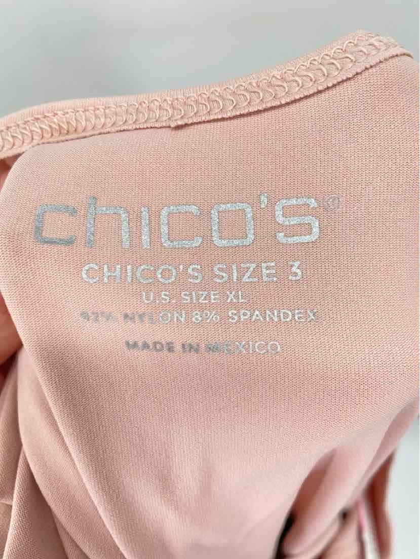 Size XL Chico's Pink Shirt
