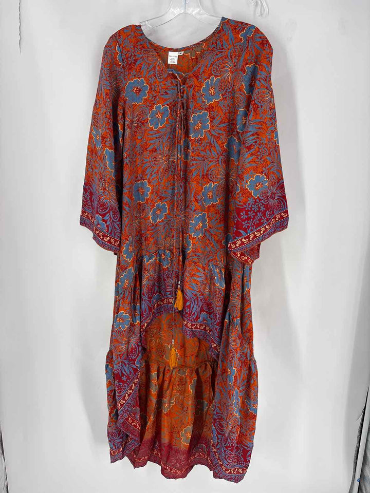 Size L Orange Dress