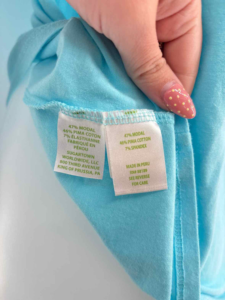 Size XS Lilly Pulitzer Teal Shirt