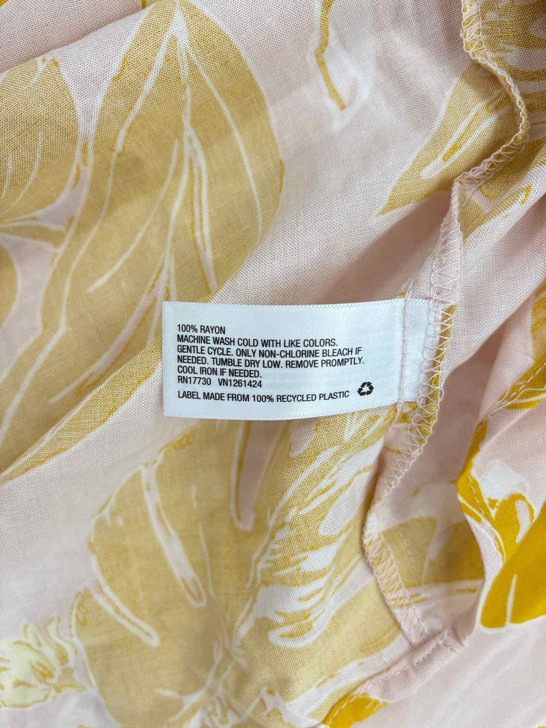 Size M WILD  FABLE Yellow Dress