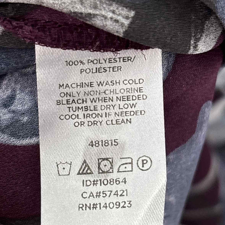 Size M LOFT Plum Shirt