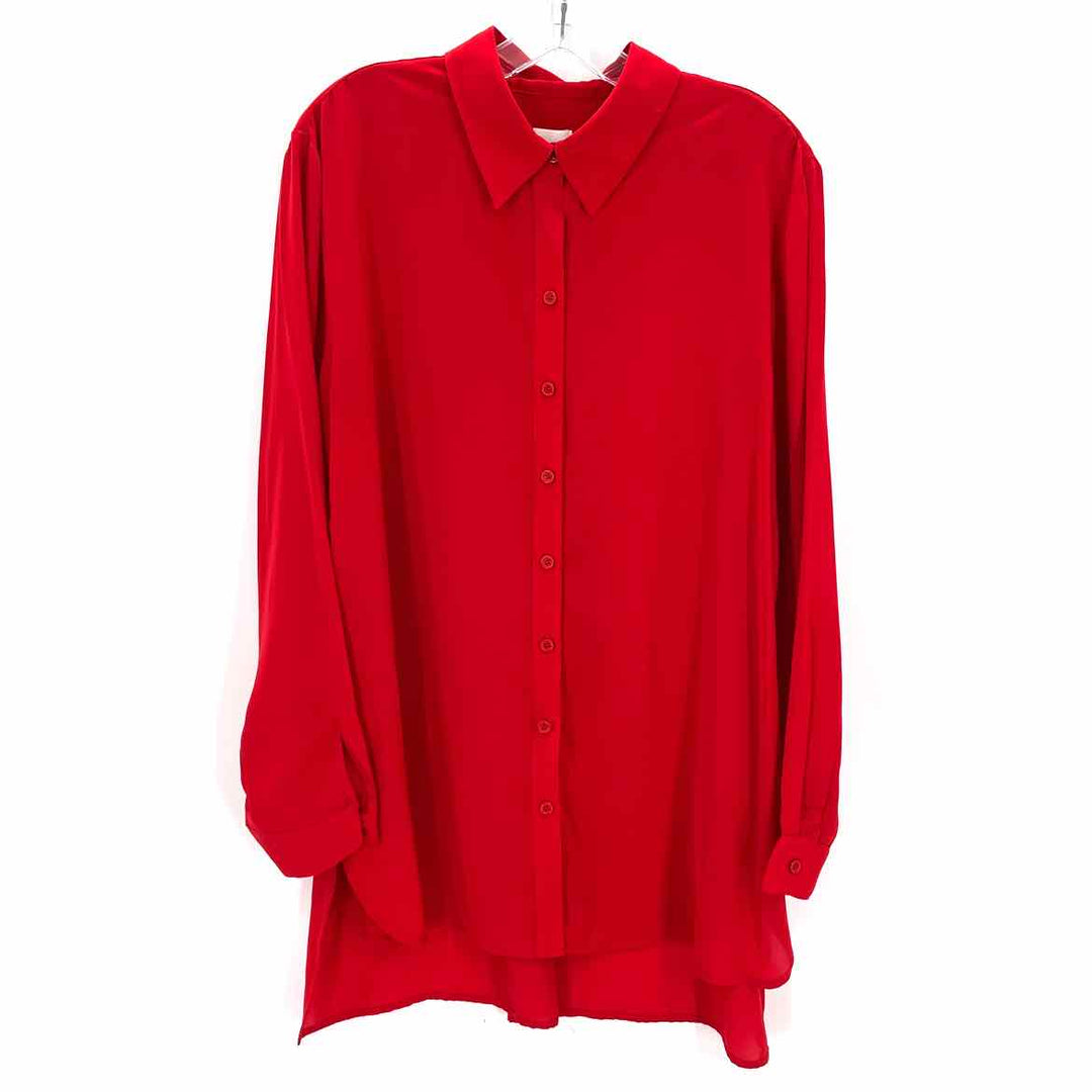 Size XL Chico's Red Shirt
