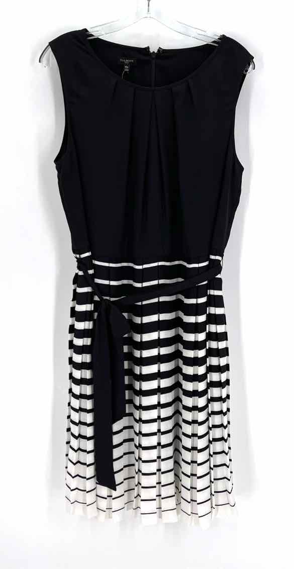 Size 14 Talbots Black/White Dress