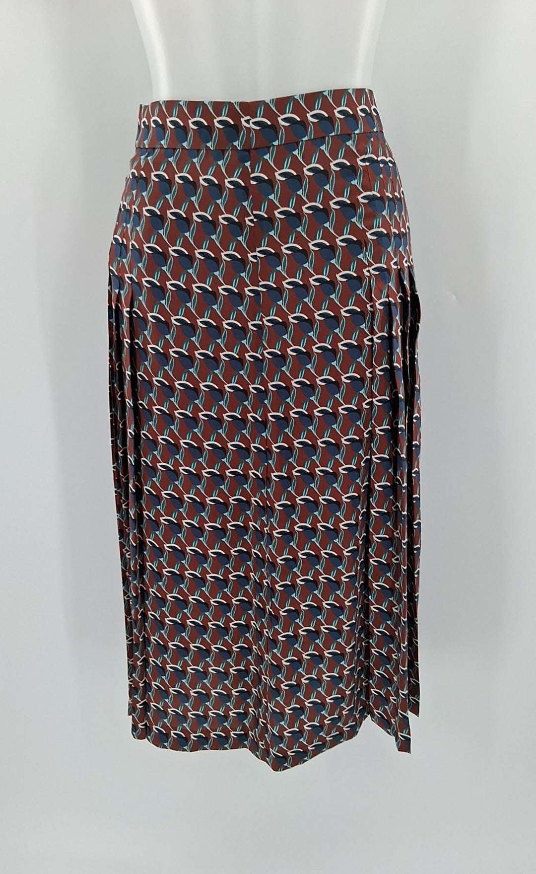 Size XXL ZARA Brown Sateen Skirt