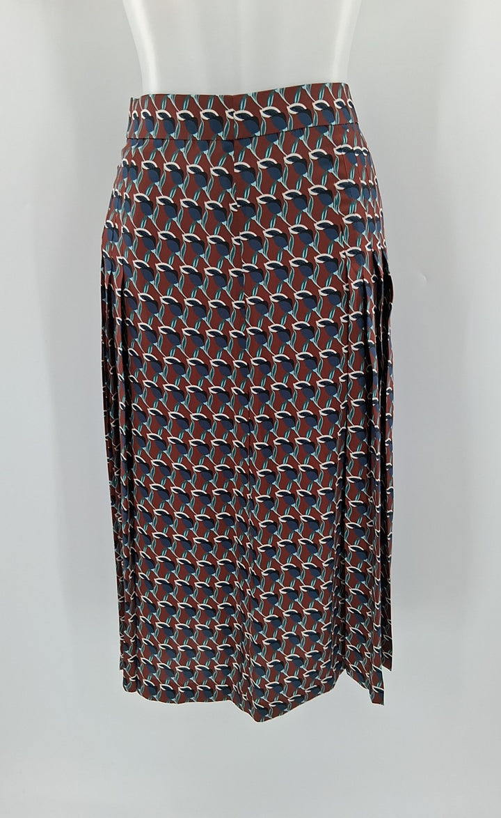 Size XXL ZARA Brown Sateen Skirt