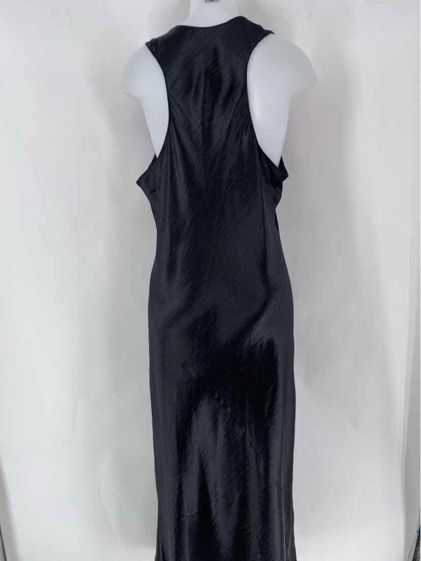 Size XL Banana Republic Black Sateen Dress