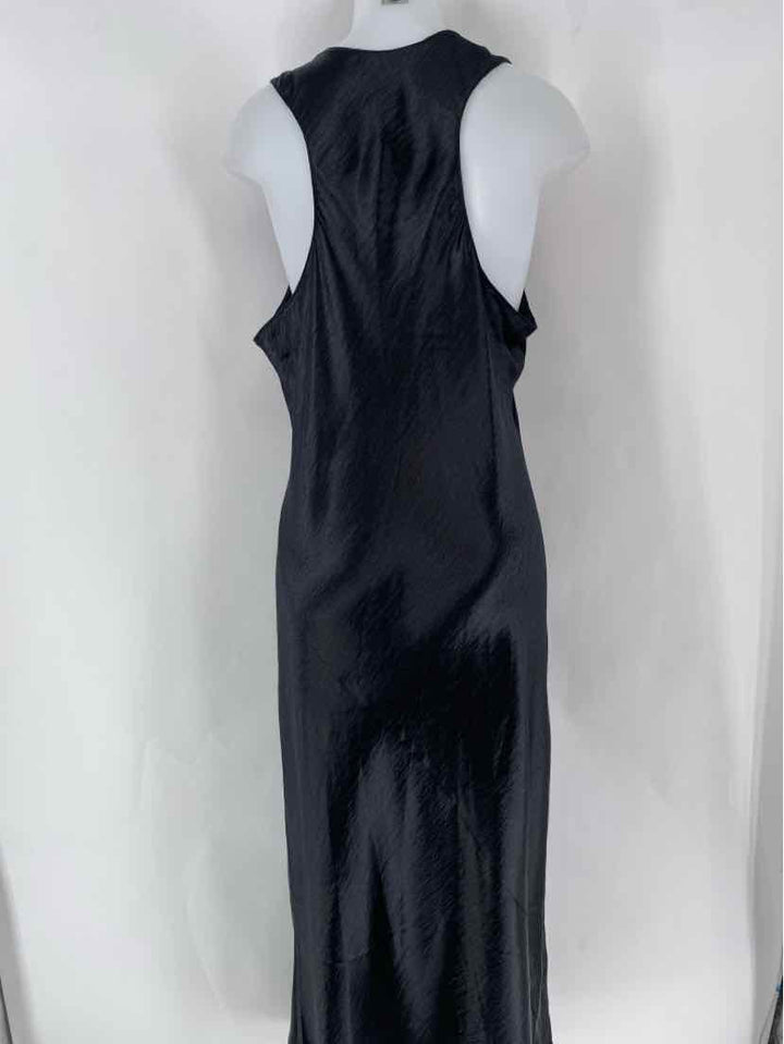Size XL Banana Republic Black Sateen Dress