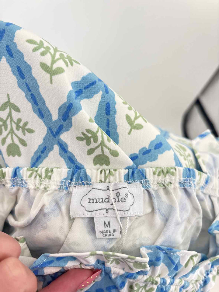 Size M Mud Pie Blue Shirt