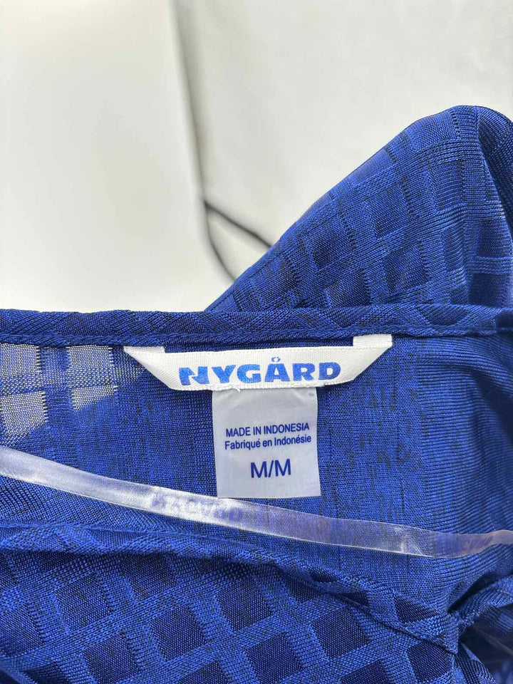 Size M NYGARD Blue Shirt