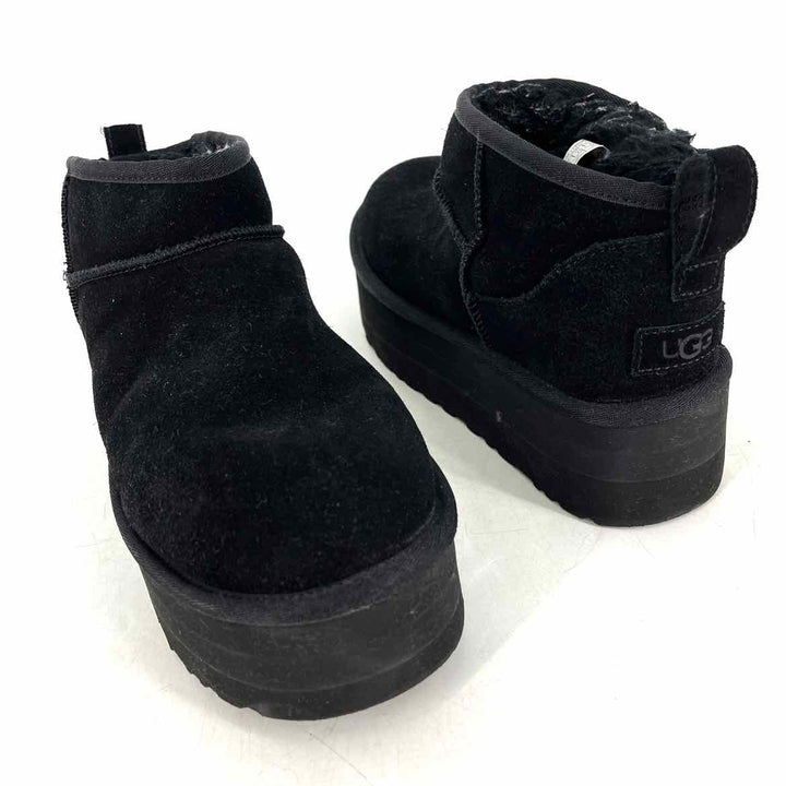 Shoe Size 10 Ugg Black Leather Boots