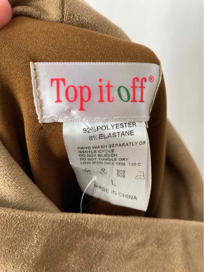 Size L Tan Dress