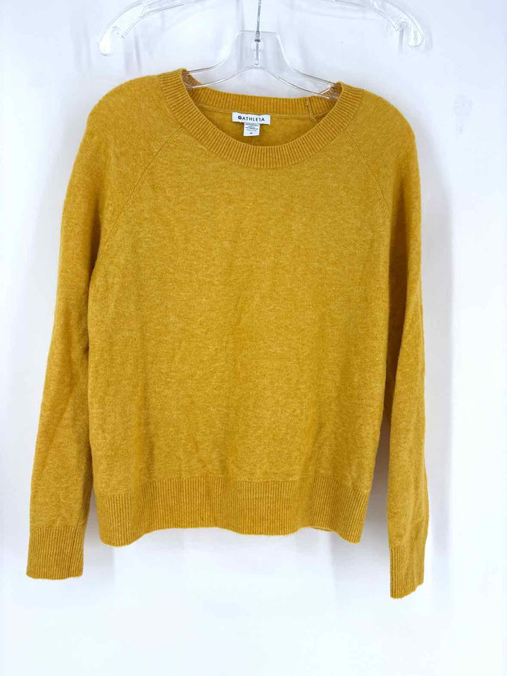 Size M Athleta Gold Sweater