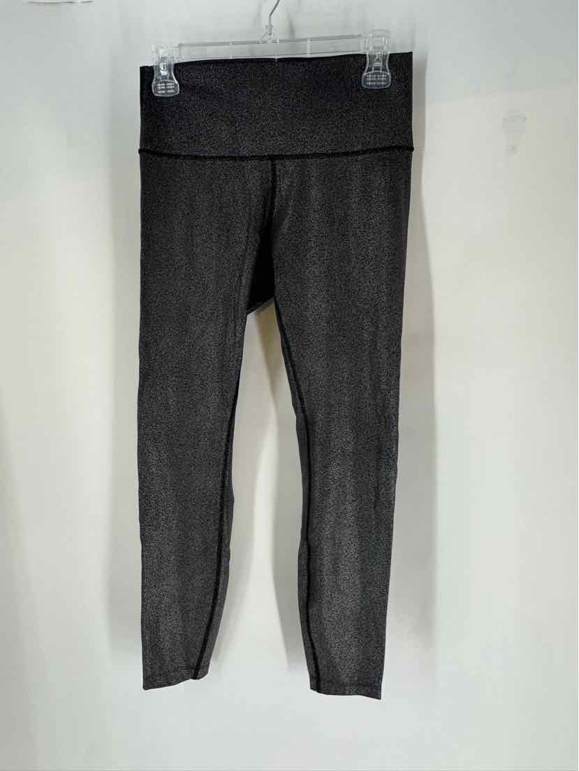 Size 8 Lululemon Black Print Pants