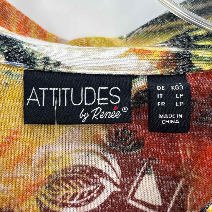 Size M ATTITUDES BY RENEE Multi-Color Dress