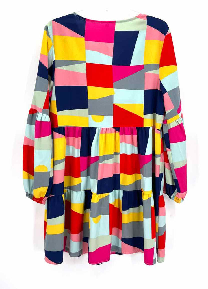Size L Multi-Color Dress