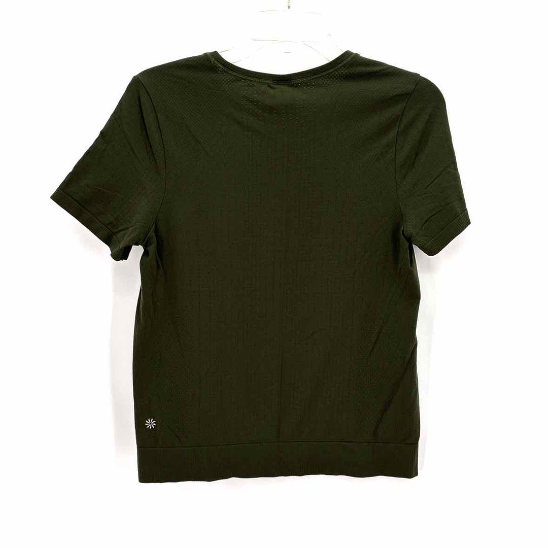Size S Athleta Green Mesh Shirt