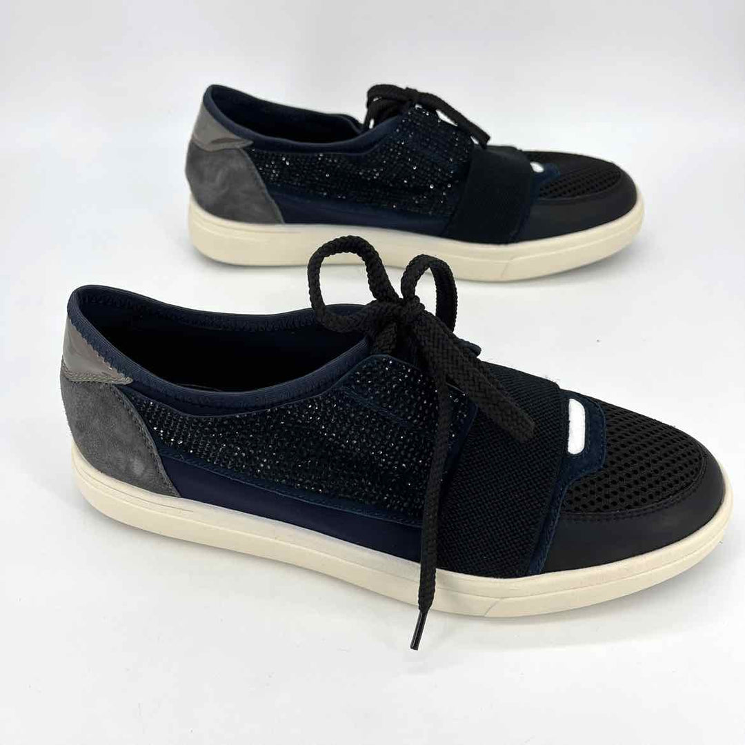 Shoe Size 9 VAN ELI Multi-Color Suede Sneakers