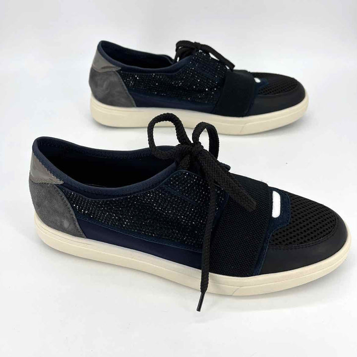 Shoe Size 9 VAN ELI Multi-Color Suede Sneakers