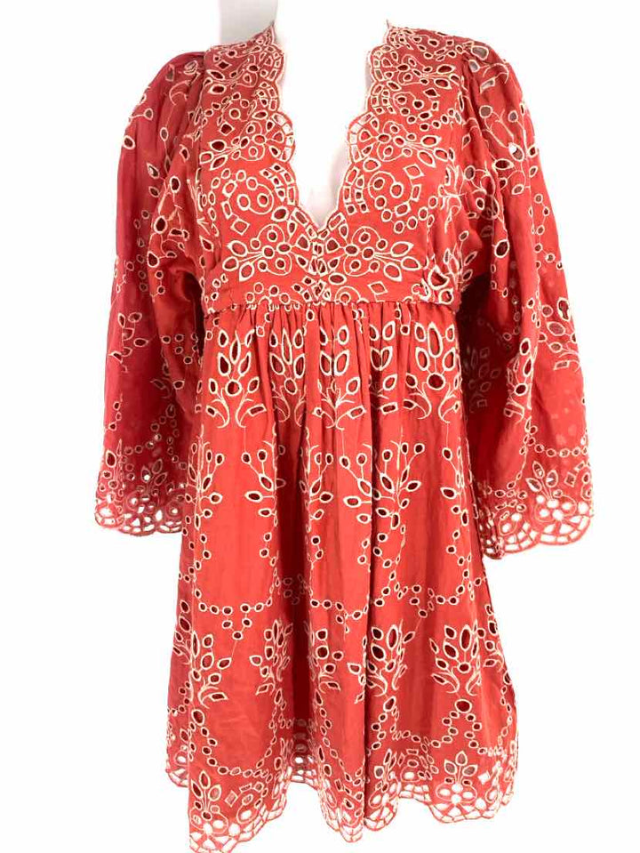 Size 1 Orange Dress