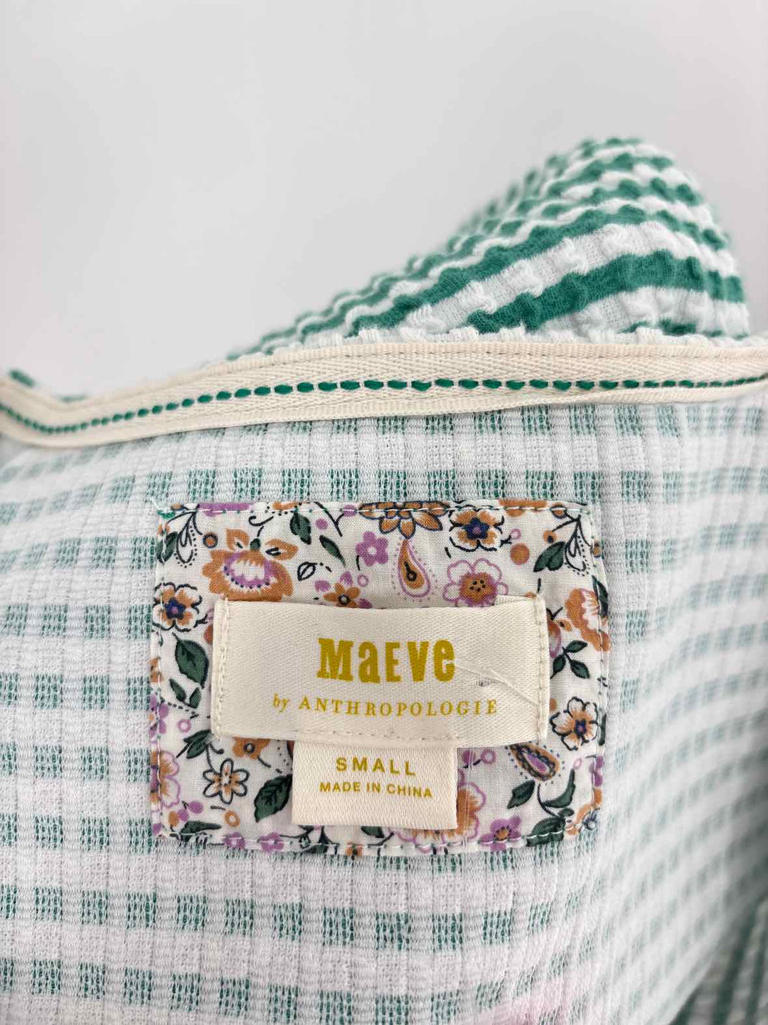 Size S MAEVE Green Shirt