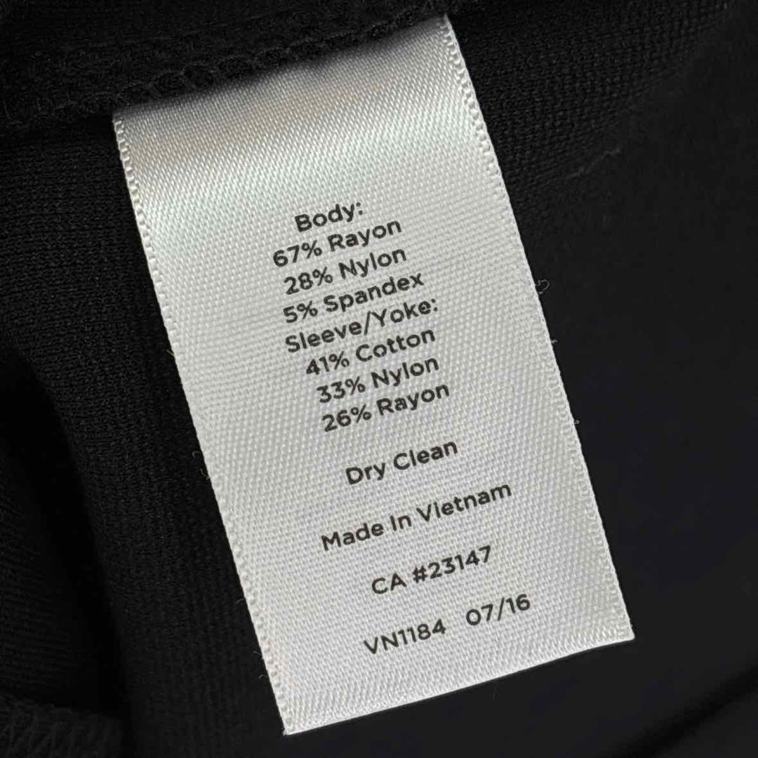 Size 14 Talbots Black Knit Dress