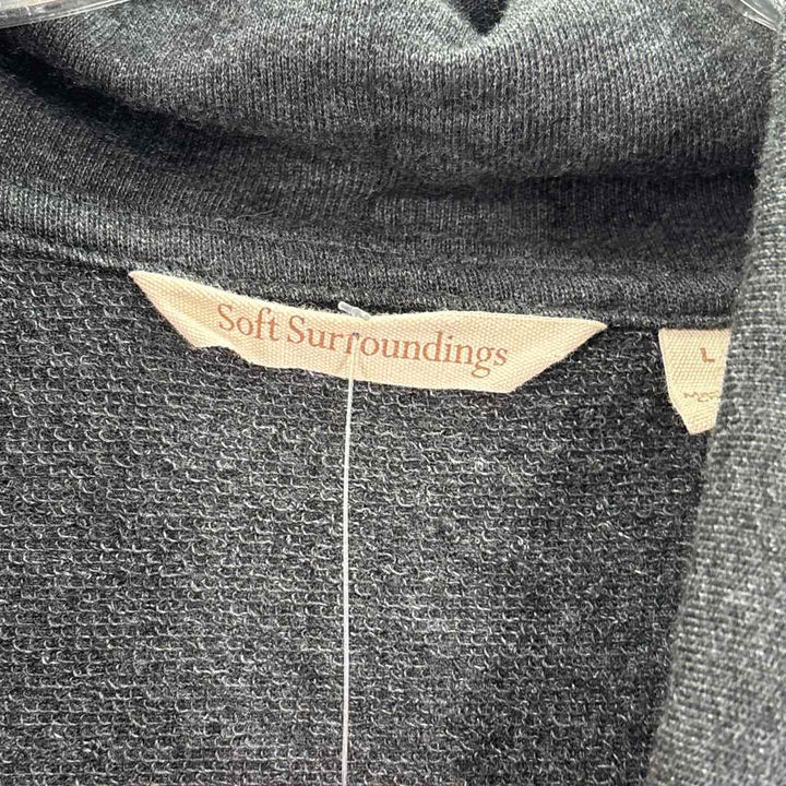 Size L SOFT SURROUNDINGS Gray Sweater
