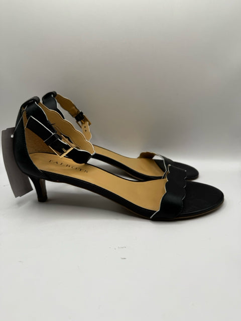 Shoe Size 9 Talbots Black Leather Sandals