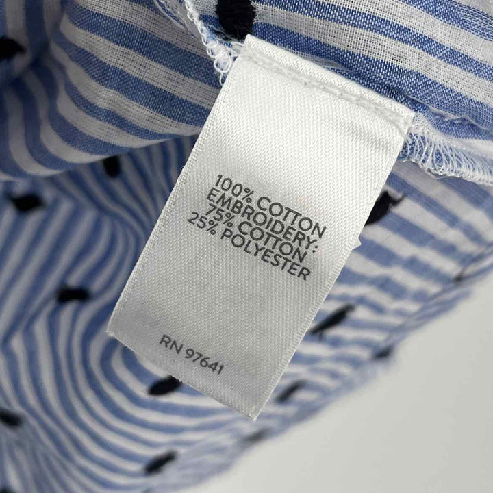 Size L J JILL Light Blue Shirt