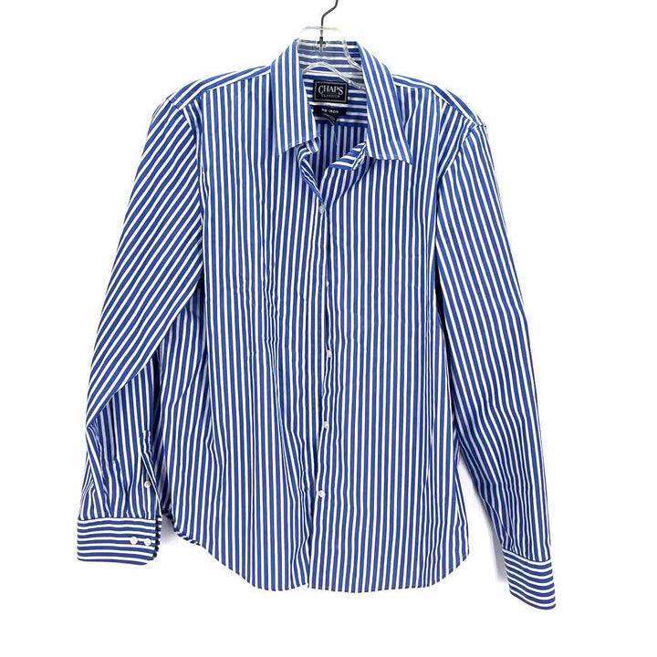 Size L CHAPS Blue Print Shirt