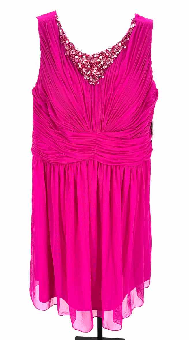 Size 18 Fuschia Dress