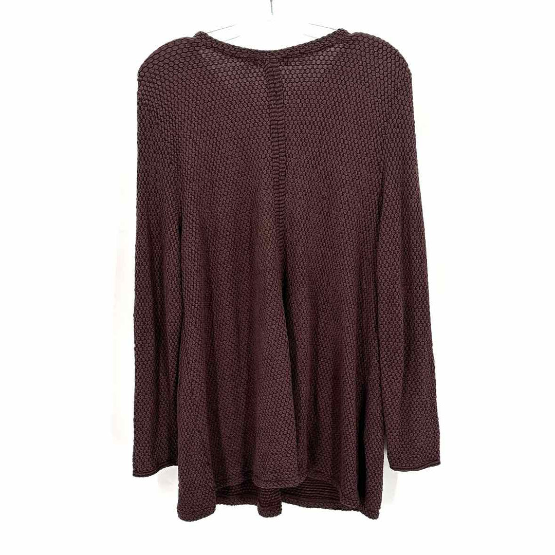 Size L Brown Knit Shirt