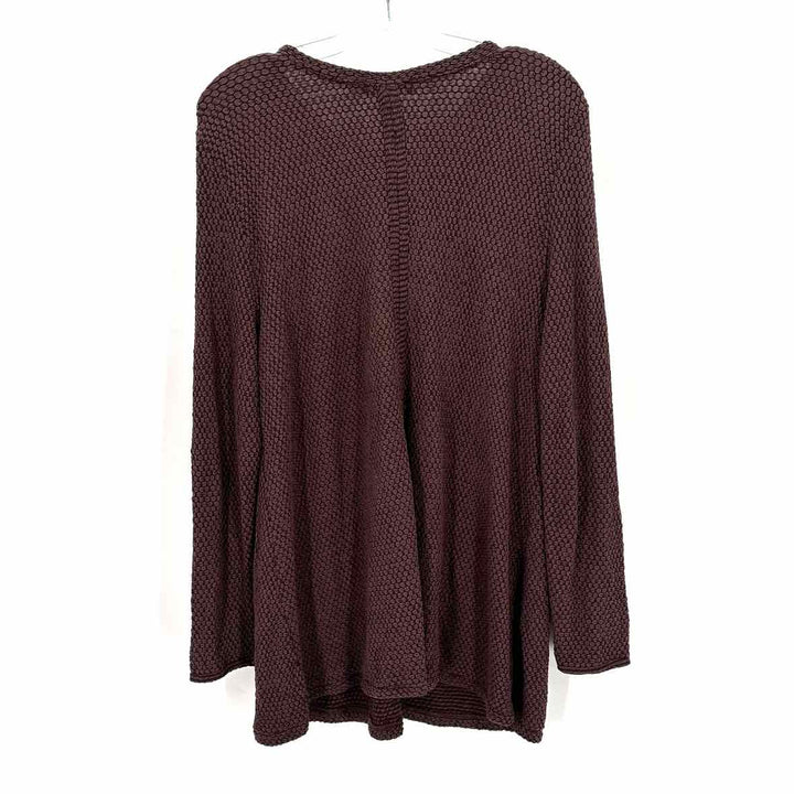 Size L Brown Knit Shirt