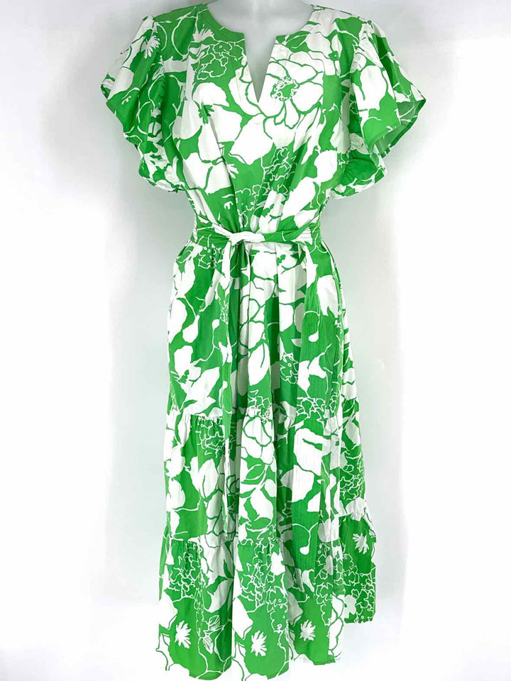 Size XL Rails Green Print Dress