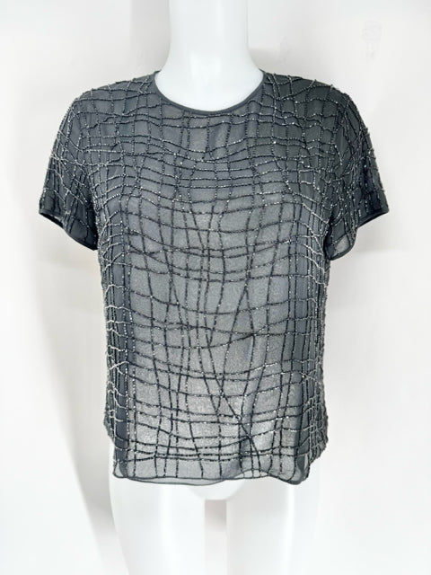 Size 8 Jones New York Black Shirt