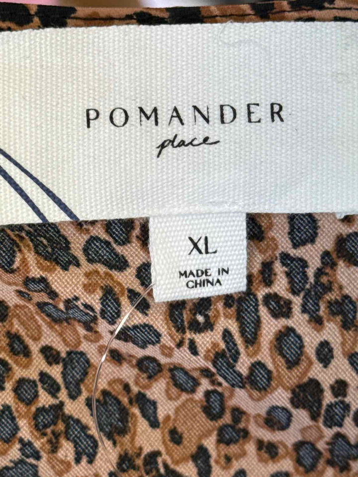 Size XL POMANDER PLACE Tan Shirt
