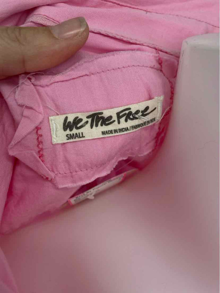 Size S WE THE FREE Pink Shirt