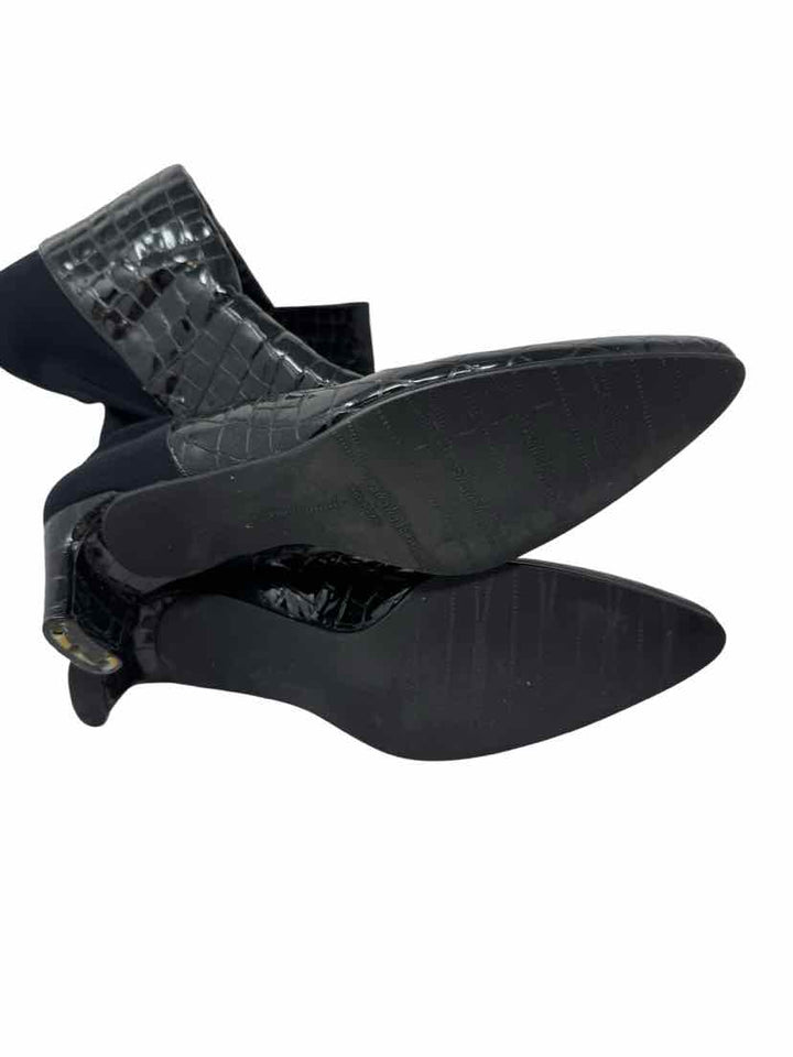 Shoe Size 8 Stuart Weitzman Black PATENT Boots