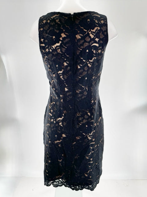 Size 4 NY & CO Black Lace Dress