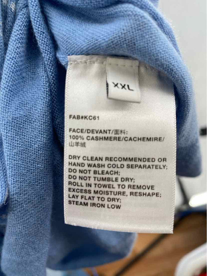 Size XXL LAFAYETTE Light Blue Cardigan