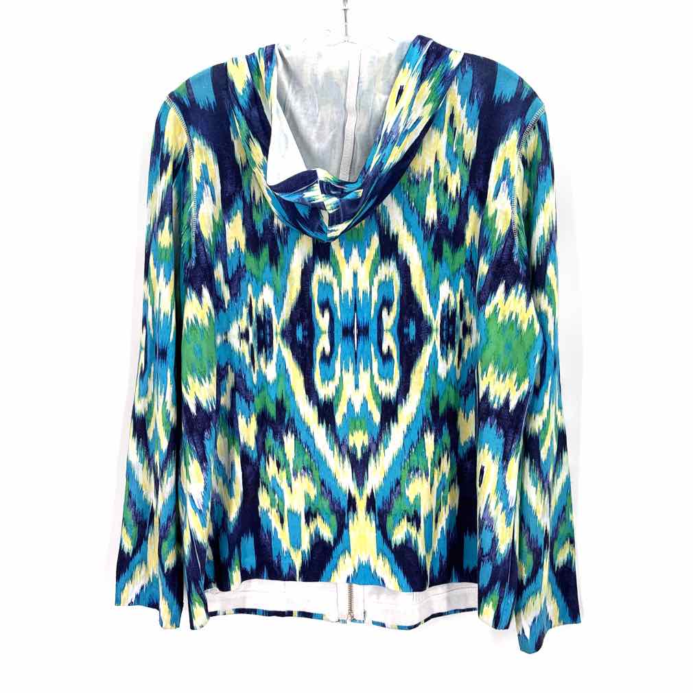 Size M Chico's Multi-Color Knit Jacket