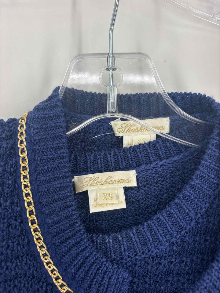 Size XS SHOSHANNA Navy Knit Dress
