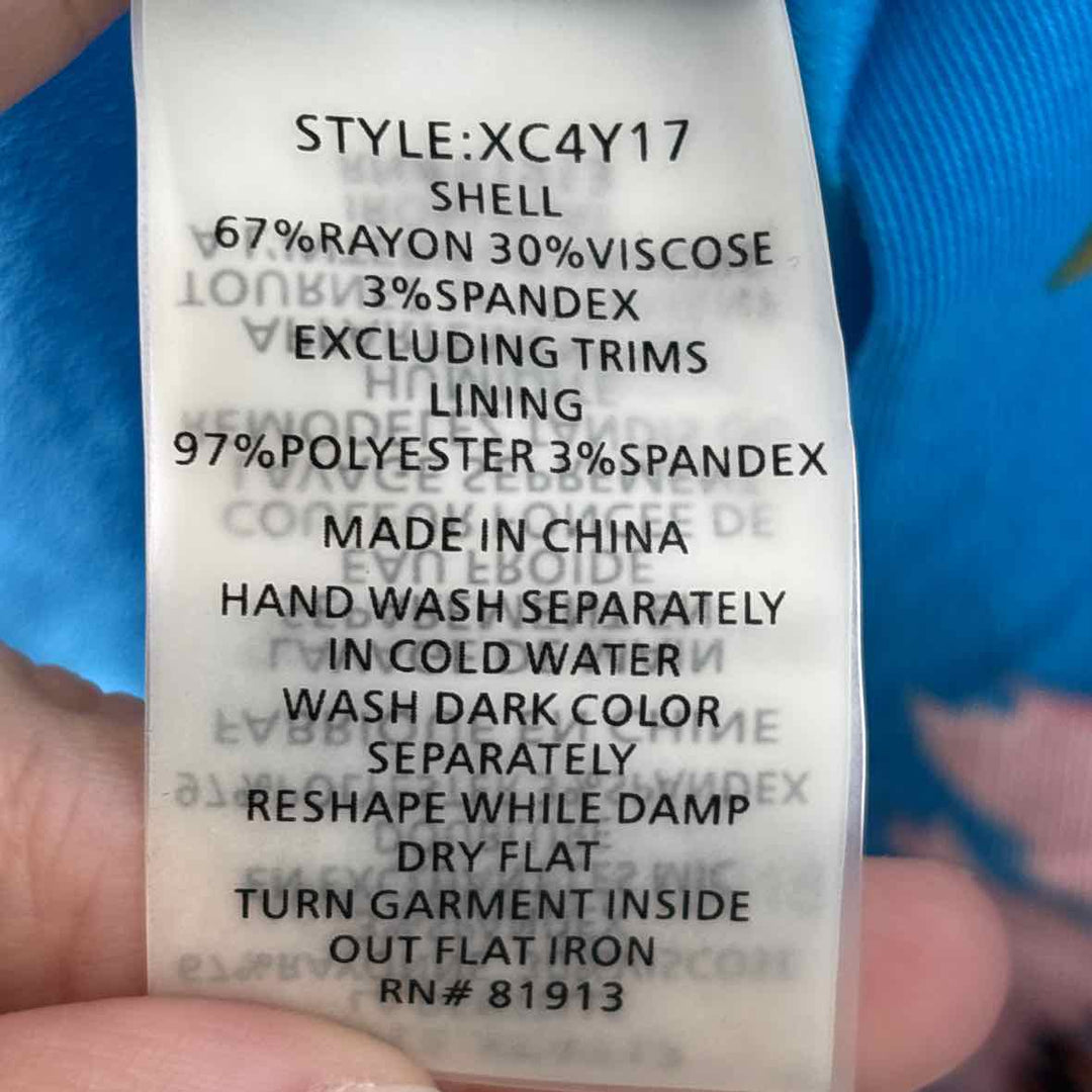 Size 16 Anthropologie Blue Dress