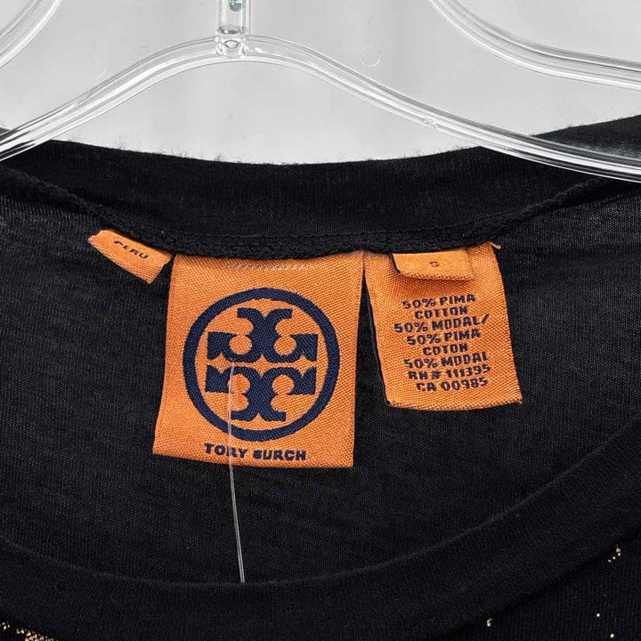 Size S Tory Burch Black Shirt