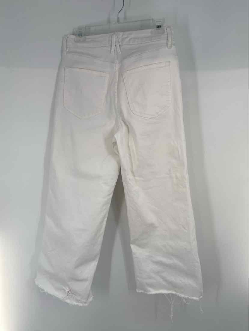 Size 8 GOOD AMERICAN White Pants