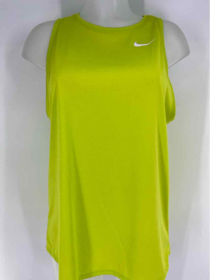 Size L Nike Lime Green Shirt