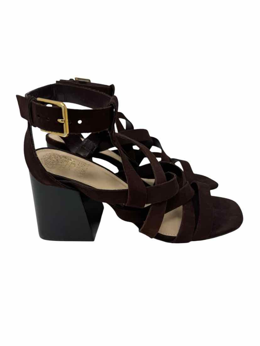 Shoe Size 9 Vince Camuto Brown Suede Sandals
